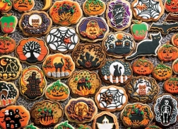 Puzzle Biscuiți de Halloween 1000 piese COBBLE HILL