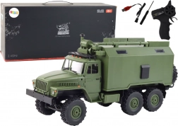 camion militar RC WPL B-36 1:16 4WD cu LED
