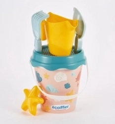 Găletușă pentru nisip Pacific cu stropitoare și accesorii 17 cm