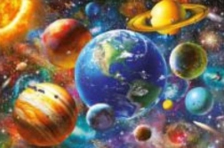 Mozaic cu diamante - Cosmos