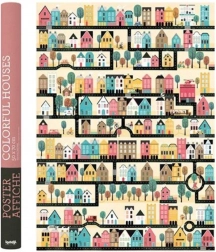 Poster Căsuțe Colorate