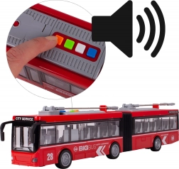 Autobuz articulat cu sunete și lumini 1:16