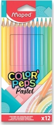 Creioane colorate MAPED Color'Peps Pastel 12 buc