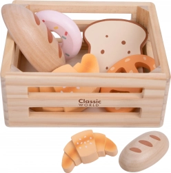 Coș de Pâine din Lemn Classic World