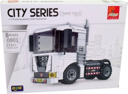 Micul mecanic – camion de remorcare set de construcție (211 piese)