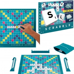 Joc de cuvinte pentru familie Scrabble Original 2în1 – clasic și pe echipe