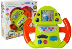 Simulator de zbor interactiv cu volan și efecte sonore și de lumină