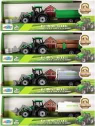 Tractor de fermă cu remorcă – jucărie pentru copii