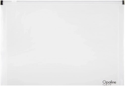 Plic cu fermoar A5 transparent Opaline