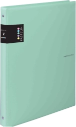 Carnet Karis A5 PVC verde pastel