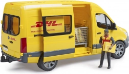 Furgon Mercedes-Benz Sprinter DHL Bruder cu șofer și accesorii
