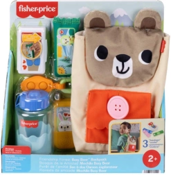 fisher-price rucsac ursuleț – set de camping activ pentru micii exploratori