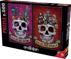 Puzzle Halloween 2×500 piese ANATOLIAN