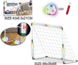 Set de fotbal cu efecte luminoase 88 × 68 cm