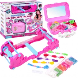 fabrică de brățări pentru copii cu mărgele și fire mouliné