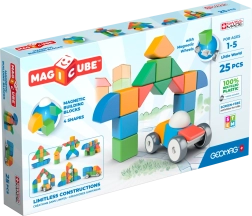 Geomag Magicube Shapes – set de construcție magnetică, 25 piese
