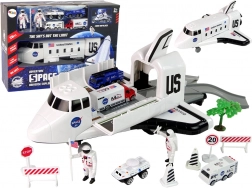 Set navă spațială cu vehicule și accesorii