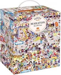 Puzzle Puzzlove Maraton 42,195 km – 1000 de piese