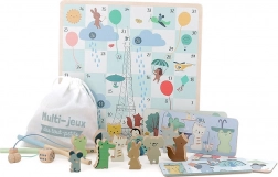 Set de jocuri cu animăluțe pentru cei mici 4 în 1 Vilac