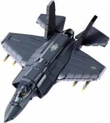 Sluban Model Bricks avion de vânătoare F-35B la scară 1:44