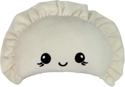Pierog din pluș 60 cm, crem