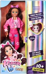 Păpușa Kawaii Hi Lucy și iepurașul Momo