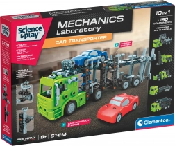 Clementoni Science & Play laborator mecanic – transportor de automobile 10 în 1