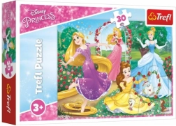 Puzzle 30 piese - Fii o prințesă Disney