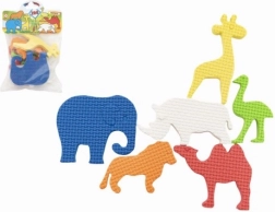 Teddies autocolante pentru baie zoo – set 6 bucăți