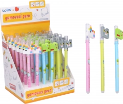 Pix cu gumă ștergătoare cu animale 0,5 mm