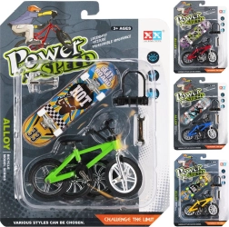 Mini skateboard cu bicicletă și accesorii