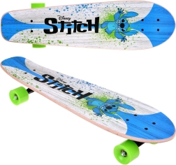 Skateboard din lemn Disney Stitch pentru copii până la 50 kg