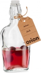 Sticlă de sticlă cu clips 180 ml