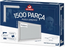 Ramă pentru puzzle 85x60 cm alb