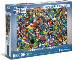 Puzzle Clementoni Impossible: DC Comics Justice League 1000 piese