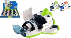 Navetă spațială din plastic cu cosmonaut pe roțița inertială