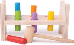 Banc de bătut din lemn Bigjigs Baby