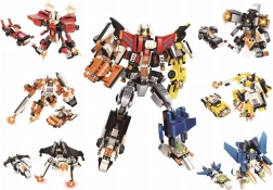 Qman Străjerii nucleului stelei - set de construcție vehicul robotic