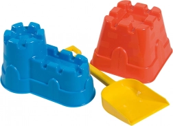 ANDRONI forme pentru nisip – ziduri de castel cu lopățică (mix de culori)