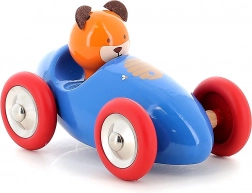 vilac mașinuță de curse din lemn ursul Marcel