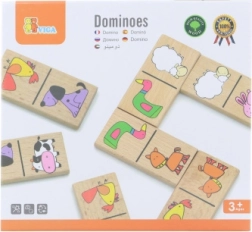 Domino din lemn - Animale domestice