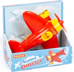 Avion din plastic Omega pentru copii Polesie – Roșu