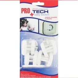 Capace de protecție pentru prize electrice rotunde cu cheie PROtech, 12 buc