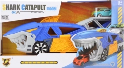 Rechin – pistă de mașinuțe cu lansator și două mașinuțe