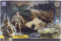 Set militar cu scuter pentru copii