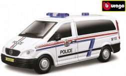 Bburago Mercedes‑Benz Vito dubă de poliție 1:50