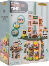 Supermarket pentru copii cu funcție de lumină și sunet + accesorii