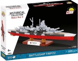 Set de construcție cuirasat TIRPITZ 1:700 (593 piese)