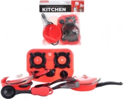 Set de veselă pentru bucătăria copiilor în săculeț