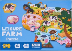 Set puzzle 200 piese – fermă